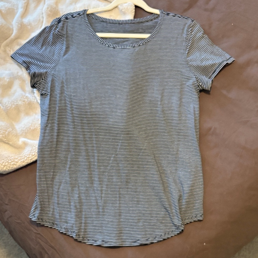 Lululemon Striped Black and White Women's Top